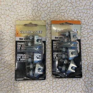 Lehigh Clamp Set #7315 
2 Packs
NIB NWT NEW